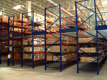 El panel largo del decking del alambre del tormento del palmo de la estantería de acero resistente del almacén para las mercancías de la caja