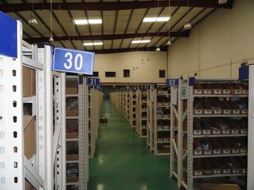 Plataforma de poca potencia de acero industrial de la estantería ajustable para el almacenamiento del almacén