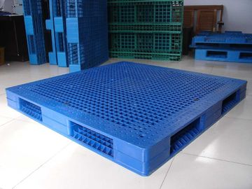 Plataformas plásticas de la sola exportación lateral con los tubos de acero dentro, 1000×1000×150