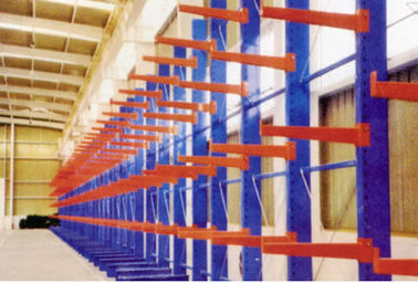 Estantes voladizos modulares del almacenamiento de Warehouse el 12m, estantería larga modificada para requisitos particulares del palmo