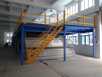 Sistemas industriales del tormento de la cubierta de piso de acero, uno/tormento de dos pisos del entresuelo