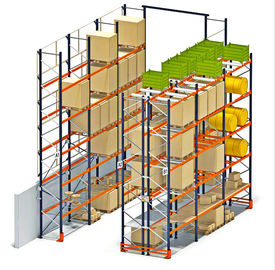 Altos estantes del almacenamiento de la plataforma del cubo, estantería llana multi del estante de la plataforma