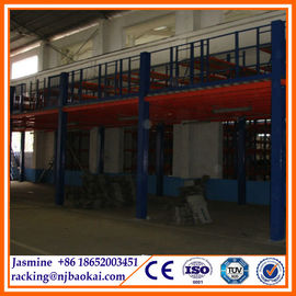 Plataforma del piso de entresuelo de la estructura de acero para el almacenamiento industrial de Warehouse