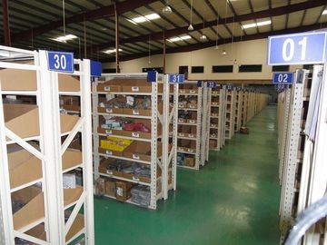Sistema galvanizado antioxidante del tormento del almacenamiento para la central logística, azul/gris