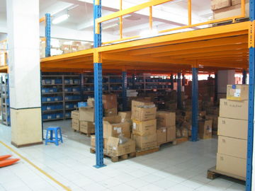 Pisos de entresuelo industriales pesados de la capacidad de carga con el suelo del acero/de la madera contrachapada