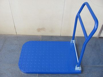 equipos de acero plegables del almacén de la carretilla 150kg/300kg con la barandilla