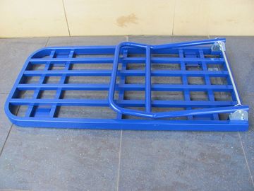 Equipos industriales de la carretilla plegable del tubo del metal de 1200 x de 600m m con la pintura del polvo acabada